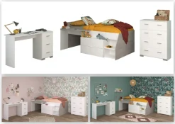 Enfant Parisot Chambres D'Enfant Completes<Chambre junior 3 éléments MILKY 15