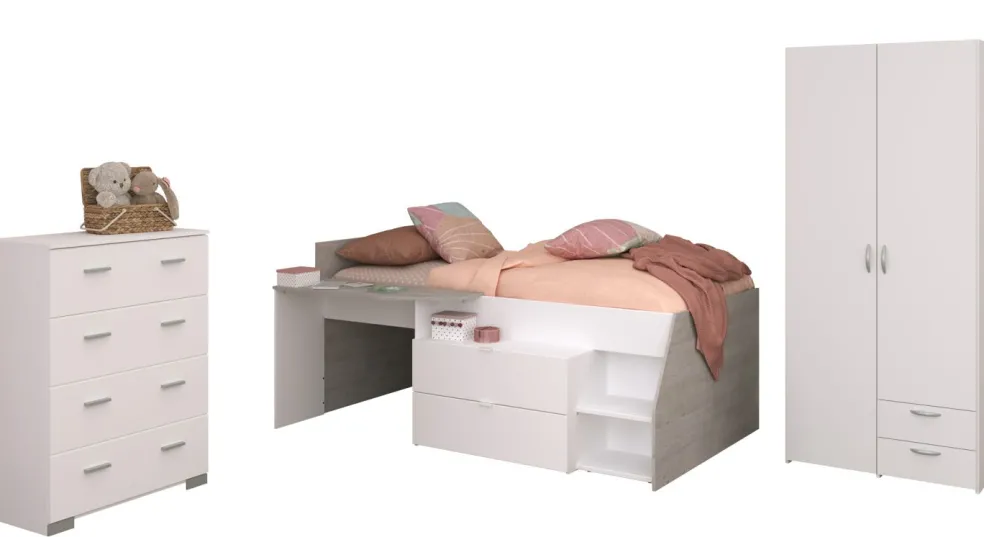 Chambre junior 3 éléments MILKY 12