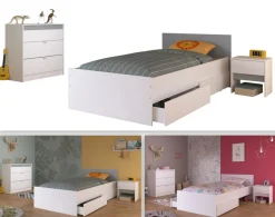 Enfant Parisot Chambres D'Enfant Completes<Chambre junior 5 éléments PIROUETTE 26