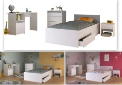 Enfant Parisot Chambres D'Enfant Completes<Chambre junior 6 éléments PIROUETTE 25