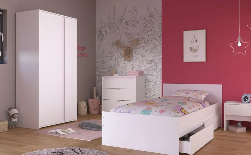Enfant Parisot Chambres D'Enfant Completes<Chambre junior 6 éléments PIROUETTE 22