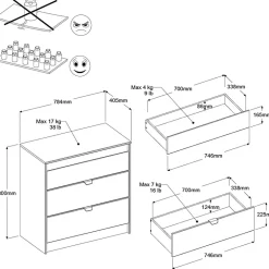 Enfant Parisot Chambres D'Enfant Completes<Chambre junior 6 éléments PIROUETTE 22
