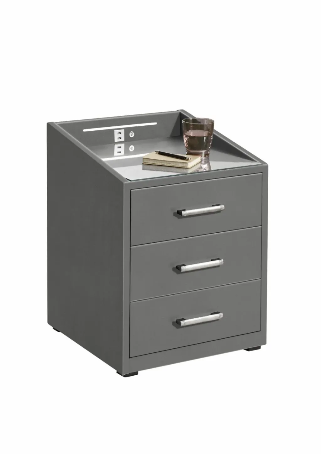 BRW Commodes De Nuit|Chevets<Chevet MOON