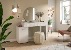 Coiffeuse avec miroir ZIWAY