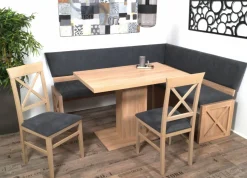 2M sitandsleep Coins Repas D'Angle<Coin repas avec banquette d'angle 4 éléments MADRANO