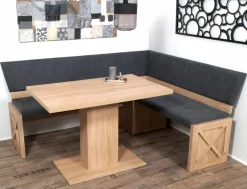 2M sitandsleep Coins Repas D'Angle<Coin repas avec banquette d'angle 4 éléments MADRANO