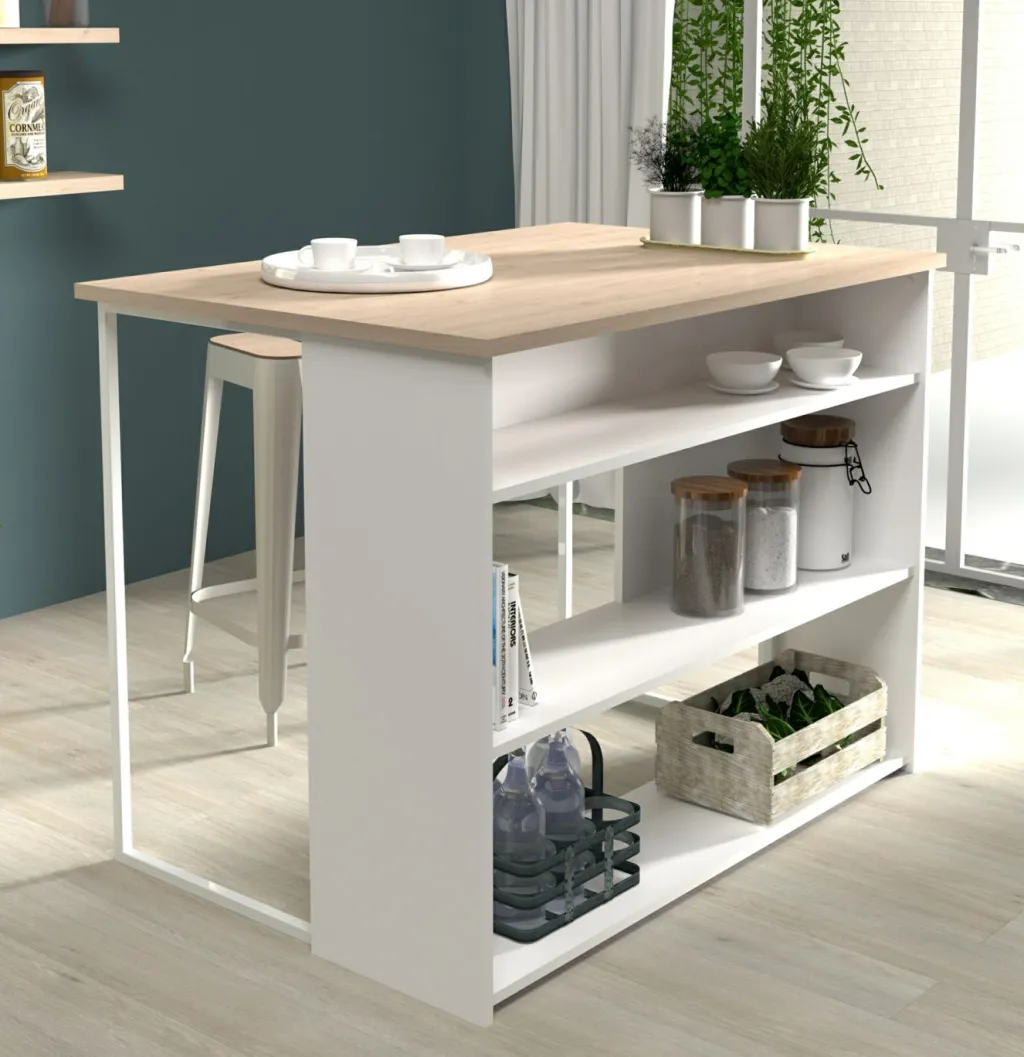 Parisot Ilot Central Cuisine<Coin snack SOCOOL 12