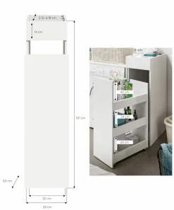 Xonox Commodes Sdb|Commodes Avec Portes<Commode juxtaposable MEKI