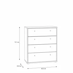Forte Commodes À Tiroirs<Commode TEMPRA 2