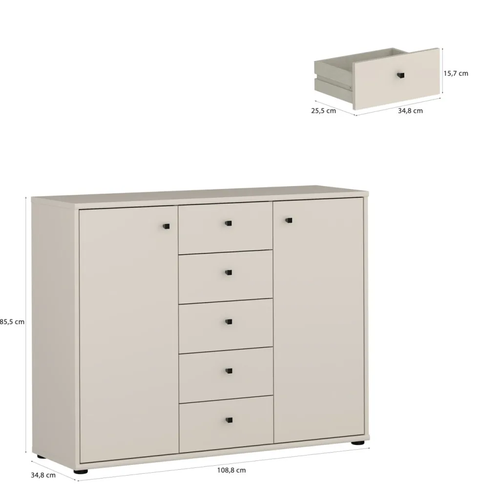 Forte Commodes Combinées<Commode TEMPRA 2