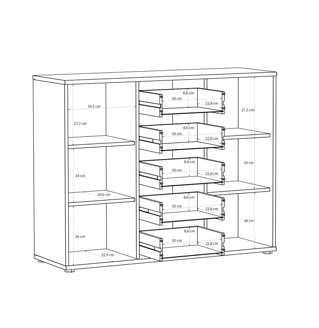 Forte Commodes Combinées<Commode TEMPRA 2