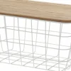 Koopman Corbeilles<Corbeille métalllique avec couvercle KITCHEN MARKET