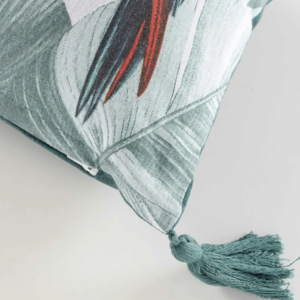 U10 Rideaux|Coussins<Coussin décoratif avec pompons perroquet OUTDOOR