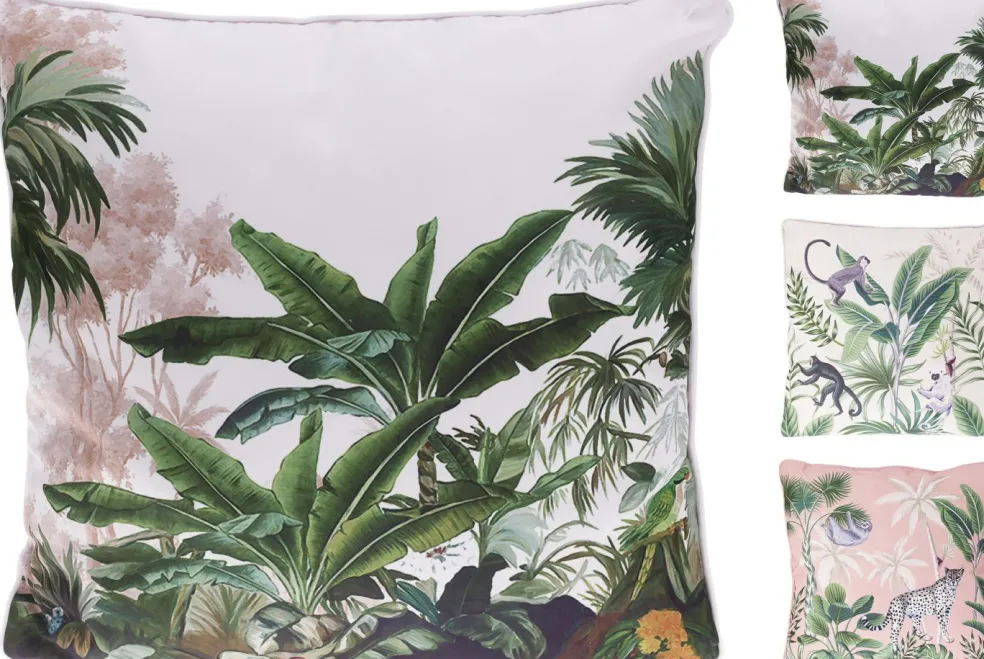 Coussin d'extérieur palmiers EH