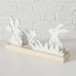 Décoration à poser famille de lapins ZURI
