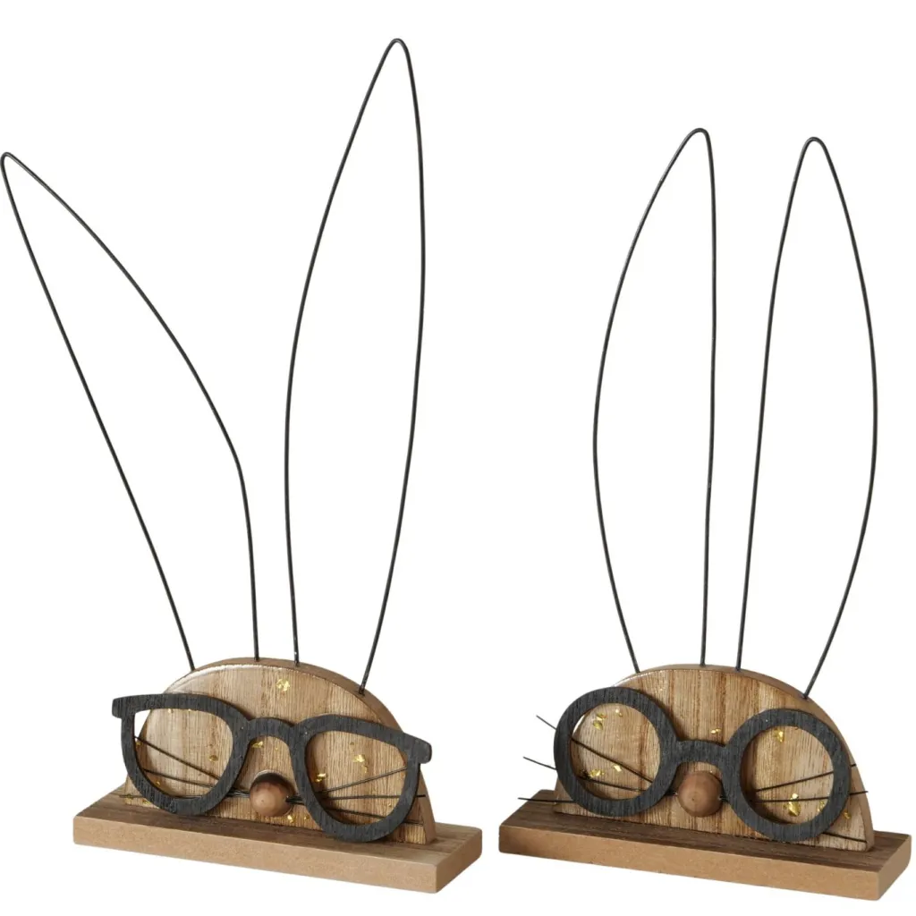 Boltze Figurines Décoratives|Pâques<Décoration à poser lièvre à lunettes BERNT