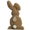 Décoration à poser lièvre peluche EASTER
