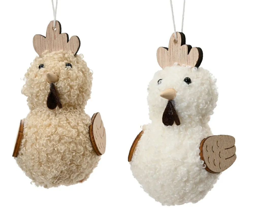 Kaemingk Figurines Décoratives|Pâques<Décoration à suspendre poule EASTER