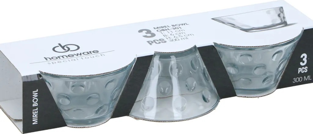 Edco Verres, Tasses & Carafes|Vaisselle & Couverts<Dessertgläser 3er Set MIREL
