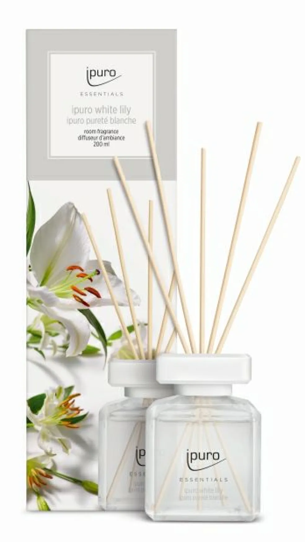 Diffuseur de parfum Ipuro WHITE LILY 200ML