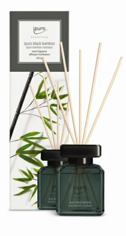 Ipuro Parfum D'Ambiance<Diffuseur de parfum BLACK BAMBOO 100ML