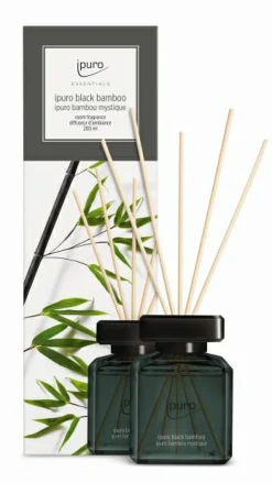 Ipuro Parfum D'Ambiance<Diffuseur de parfum BLACK BAMBOO 200ML