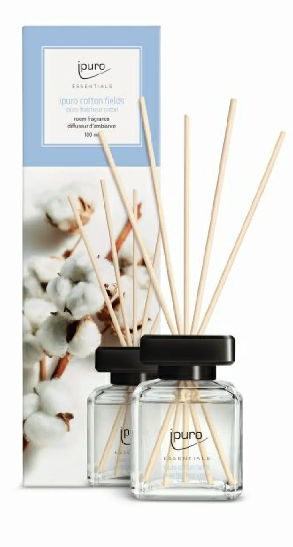Ipuro Parfum D'Ambiance<Diffuseur de parfum COTTON FIELDS 100ML