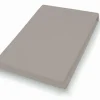 Drap housse 100x200cm pierre
