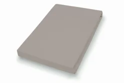 Drap housse 100x200cm pierre