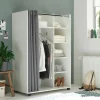 Pol-Power Armoires Multifonctions<Dressing avec rideau en tissu JENKE