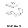 IMV Accessoires<Eclairage de fond 2 pièces RAVENNA AF G2 NW 02