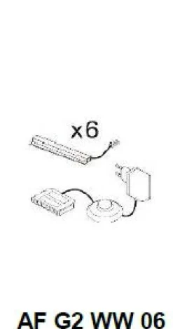 IMV Accessoires<Eclairage de fond 6 pièces CATANIA CHAMBORD AF G2 WW 06
