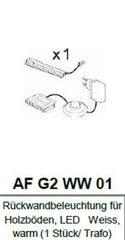 IMV Accessoires<Eclairage de fond CATANIA CHAMBORD AF G2 WW 01