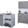 Ensemble avec buffet de cuisine MEMPHIS 3