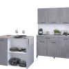 Ensemble avec buffet de cuisine MEMPHIS 4