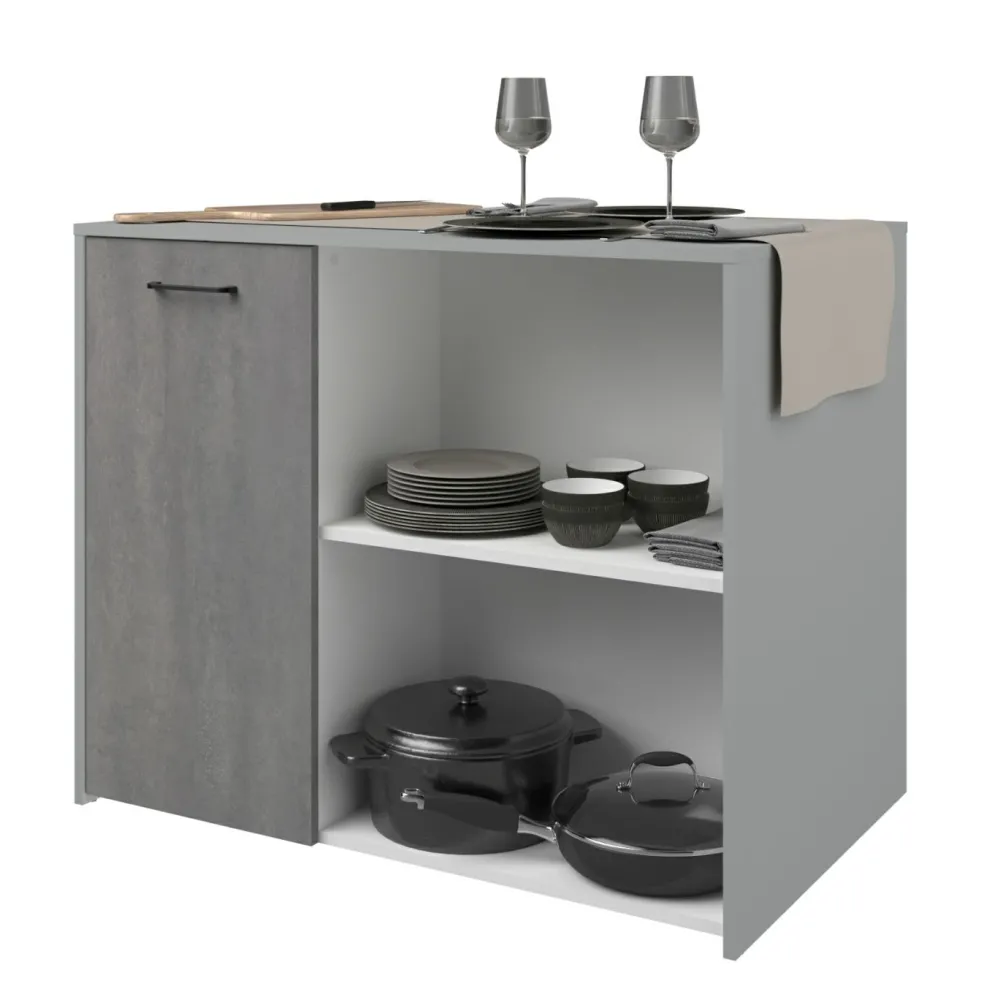 Ensemble avec buffet de cuisine MEMPHIS 4