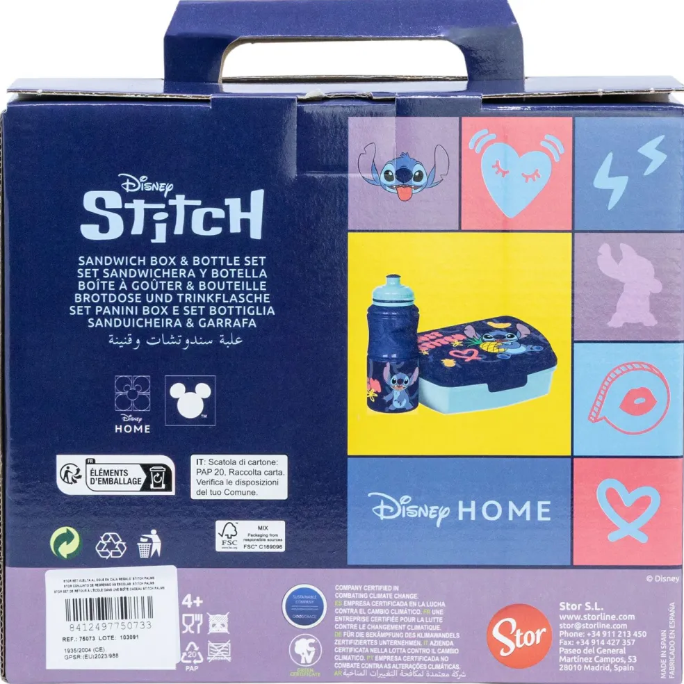 Ensemble cadeau 2 éléments Stitch STITCH