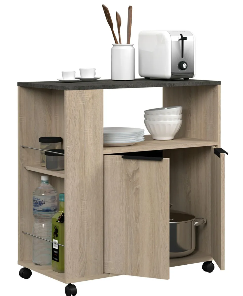 Ensemble de meubles de cuisine avec buffet PORTLAND 3