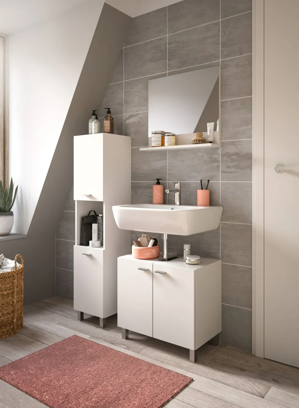 Ensemble salle de bains 3 éléments SEBETA