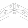 Equerres pour sommier électrique VARESE