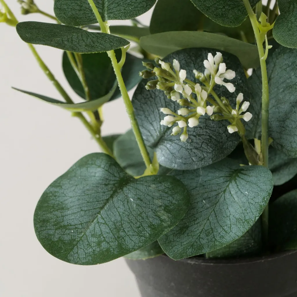 Boltze Fleurs Artificielles<Eucalyptus en pot FLOWERS