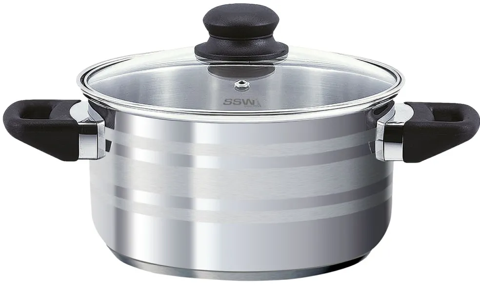 Faitout en inox 16cm Olive