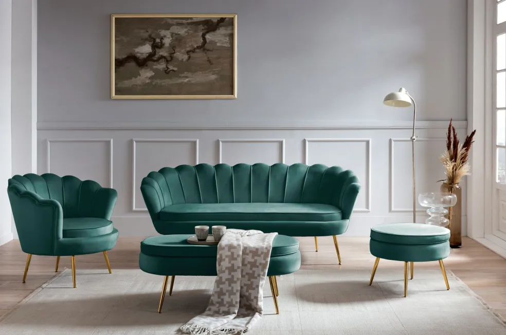 Fauteuil coquillage BANDUNG