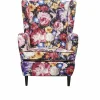 BRW Fauteuils À Oreilles<Fauteuil LAUREL