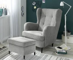 BRW Fauteuils À Oreilles<Fauteuil OSKAR