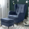 BRW Fauteuils À Oreilles<Fauteuil OSKAR