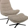 Duo Fauteuils Lounge|Fauteuils Rembourrées<Fauteuil relax avec reopose-pied PORTO
