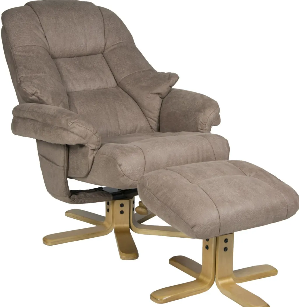 Duo Fauteuils Relax|Fauteuils Rembourrées<Fauteuil relax avec repose-pied BORDEAUX