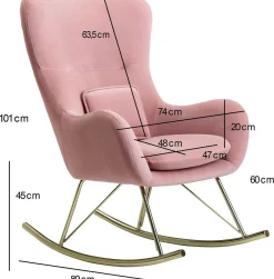 Skyport Fauteuils À Bascule<Fauteuil rocking chair SAN RAMON