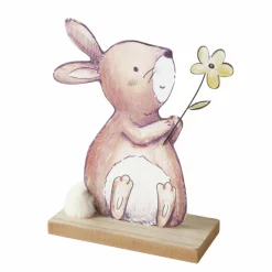 Boltze Figurines Décoratives|Pâques<Figurine lapin avec fleur BUNNY